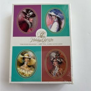 Avon 1990 Holiday Note Cards